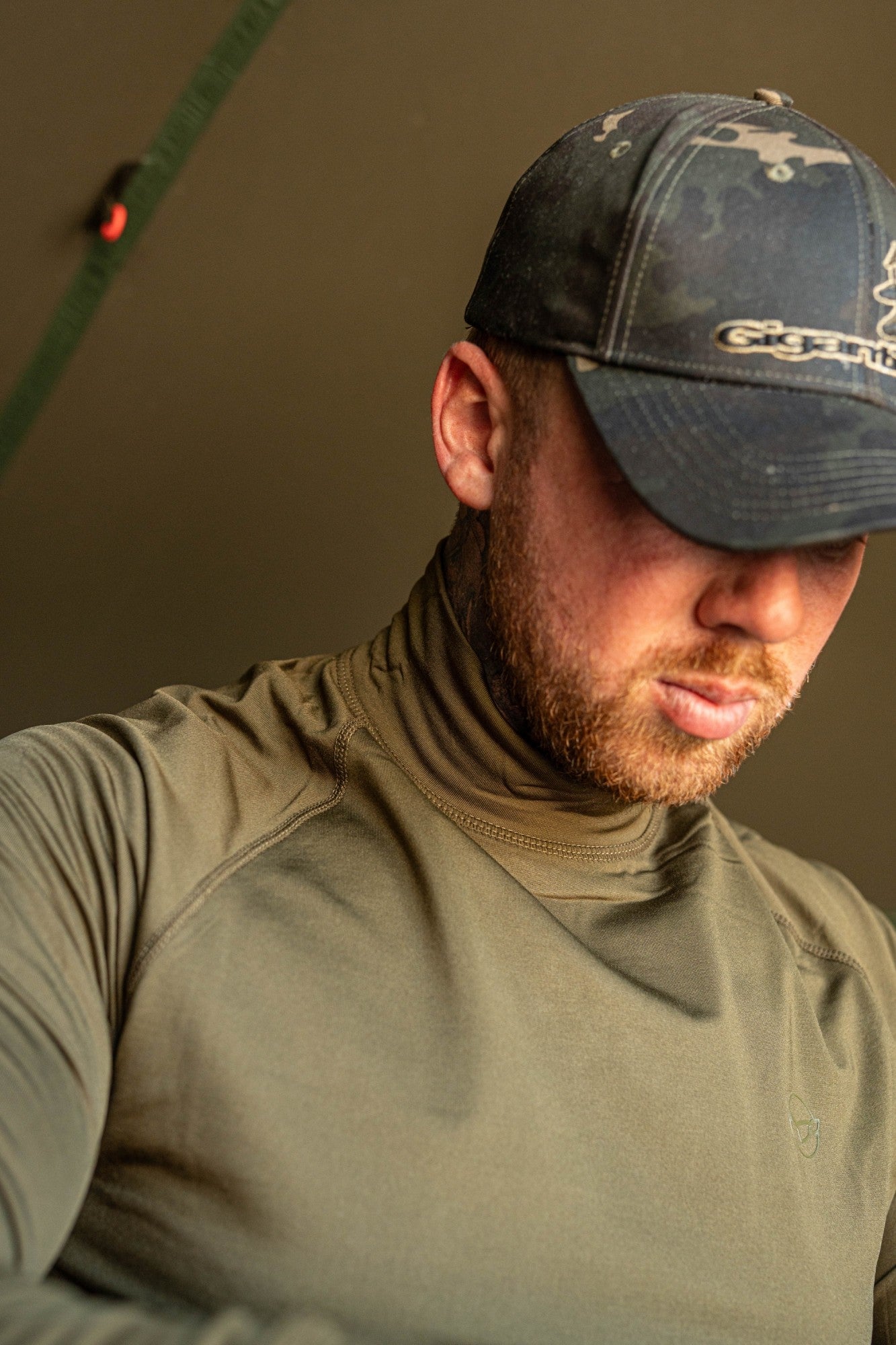 Mock Neck Thermal LS Shirt