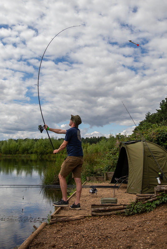 With our Korda clothing, Darrell Peck is prepared for a typical British summer!