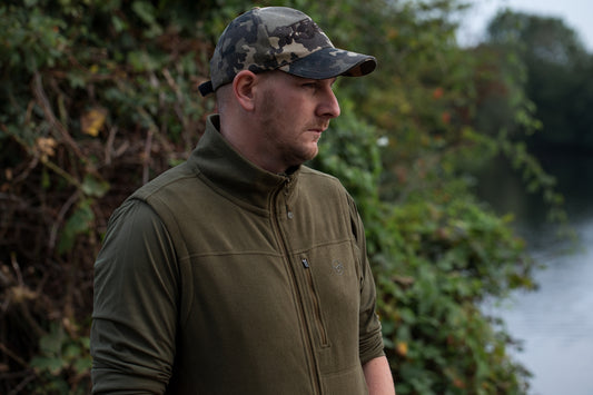 Korda Fleece Gilet keeps your body warm