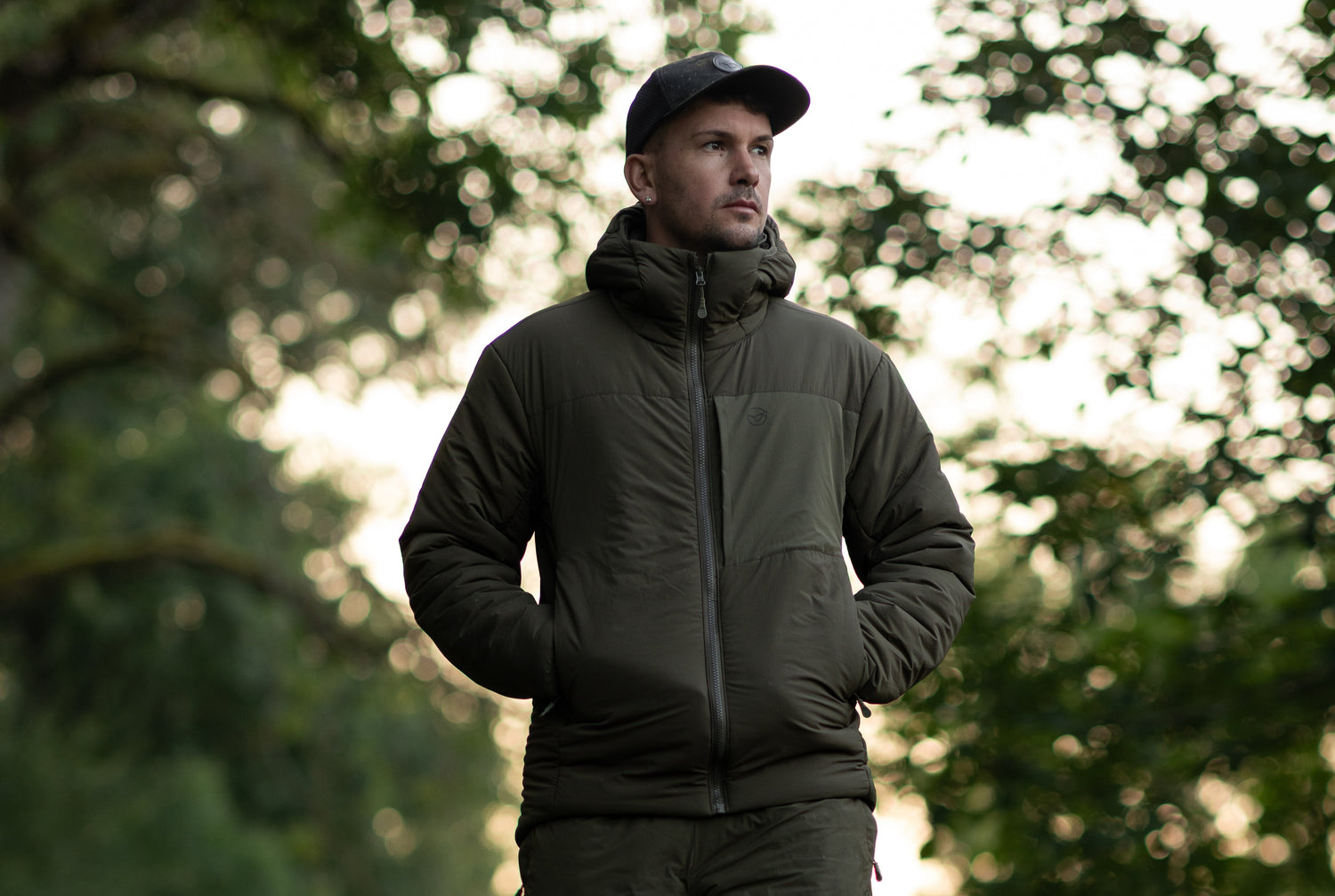 You wont find anything more comfortable than the Insulated Hooded Jacket